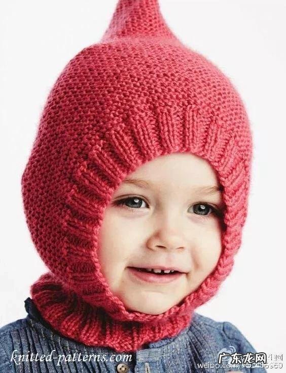 有小孩挡脸蛋儿的帽子的编织方法吗?
