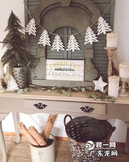 圣诞节房间布置图片 圣诞节布置图