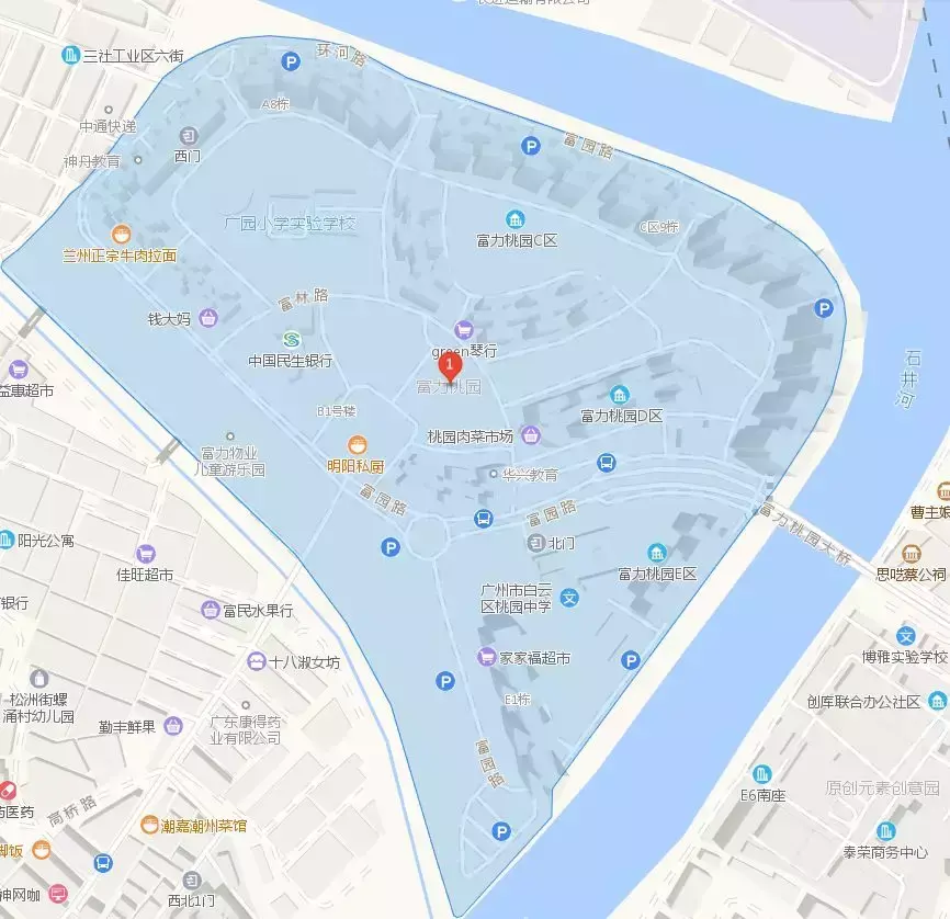 富力桃园广州 广州富力桃园在哪里