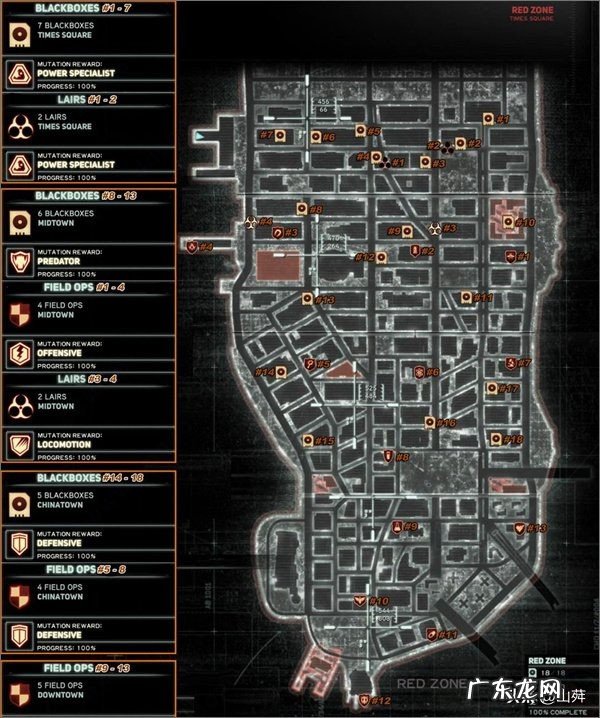 虐杀原形2野外试验小队位置 虐杀原形2野外小队地点