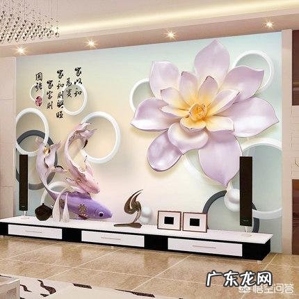 客厅电视墙贴墙纸好,还是贴画好呢?