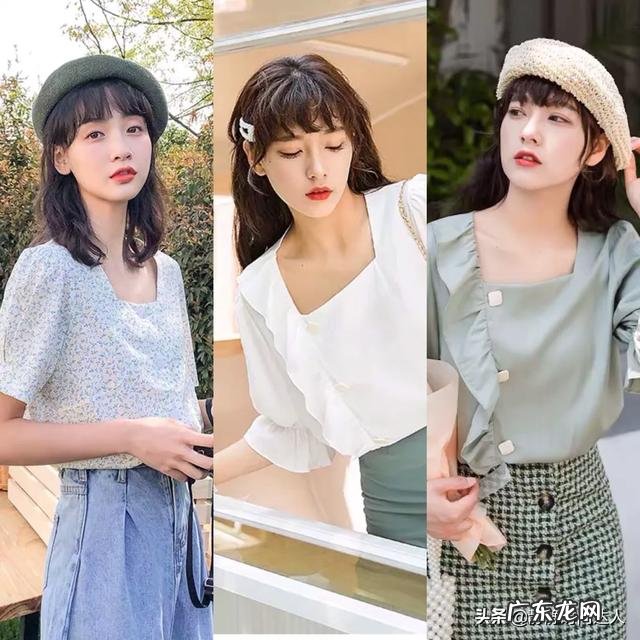 今年方领很流行,有哪些好看的方领单品和搭配?