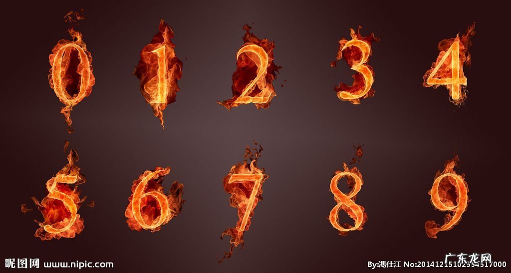 表示祝福的数字