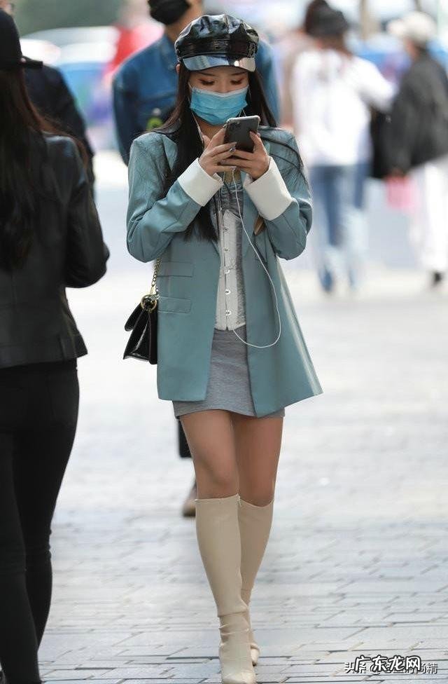 西装怎么搭配裙子?