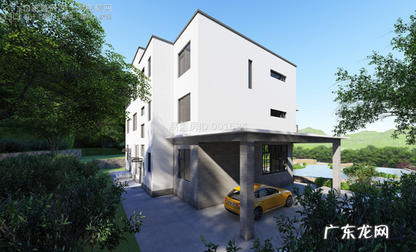 有落地窗有走廊大露台,农村盖个三层现代风别墅,漂亮又有面子 农村走廊房子图片大全