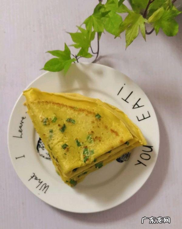葱花鸡蛋煎饼 火腿葱花鸡蛋饼