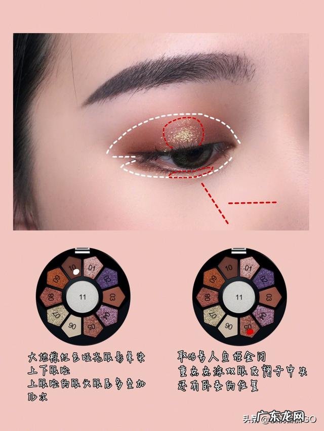 眼睛太大怎么画眼妆?