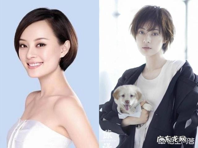 桂纶镁离开刘海少女变大妈,哪些女星是没刘海会死星人?