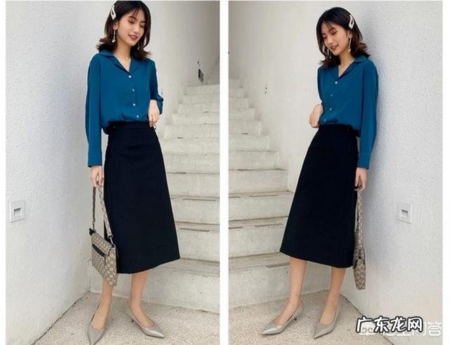 中长黑摆裙配什么颜色上衣？