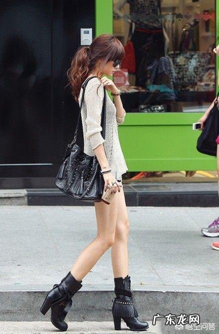 短靴怎么穿腿会超级显长呢?