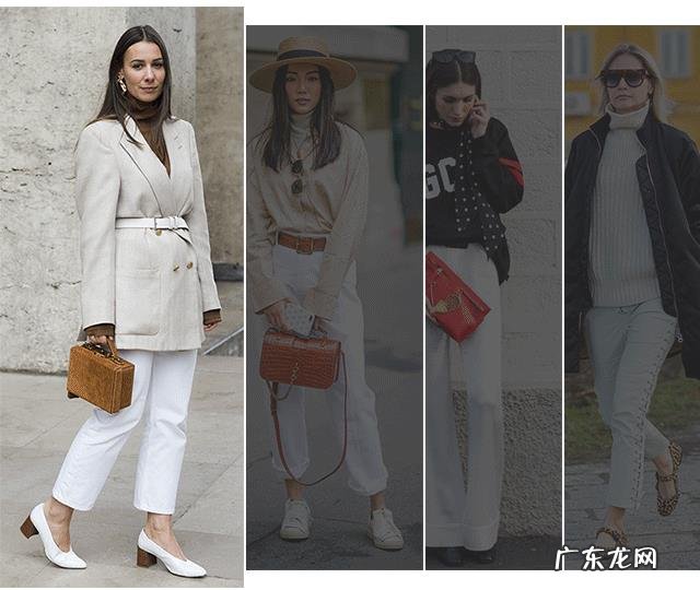 白色裤子很适合春夏季节,有哪些日常搭配实用又时尚?