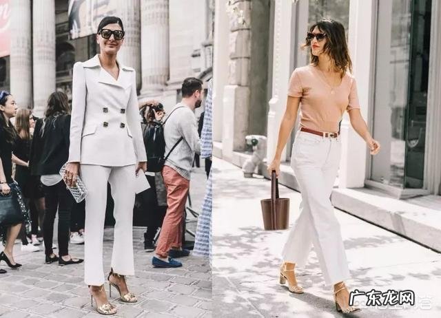白色裤子很适合春夏季节,有哪些日常搭配实用又时尚?