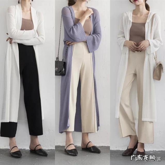 女士长款开衫怎么搭?