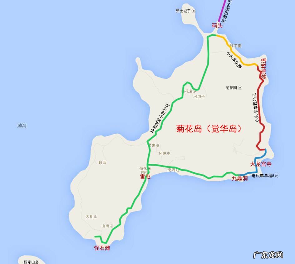 葫芦岛菊花岛门票 菊花岛图片