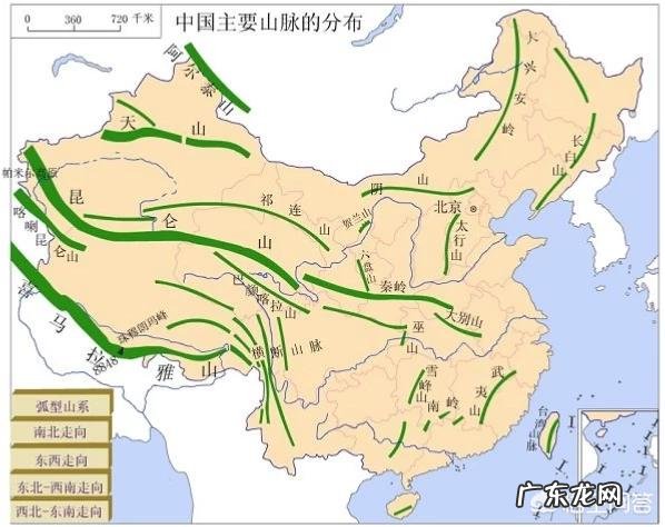 中国哪里的山最多?