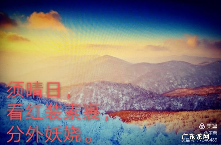 沁园春·雪毛泽东 沁园春雪毛泽东