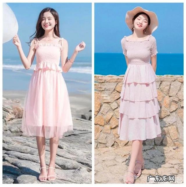 春夏有什么好看的粉色高腰连衣裙推荐?
