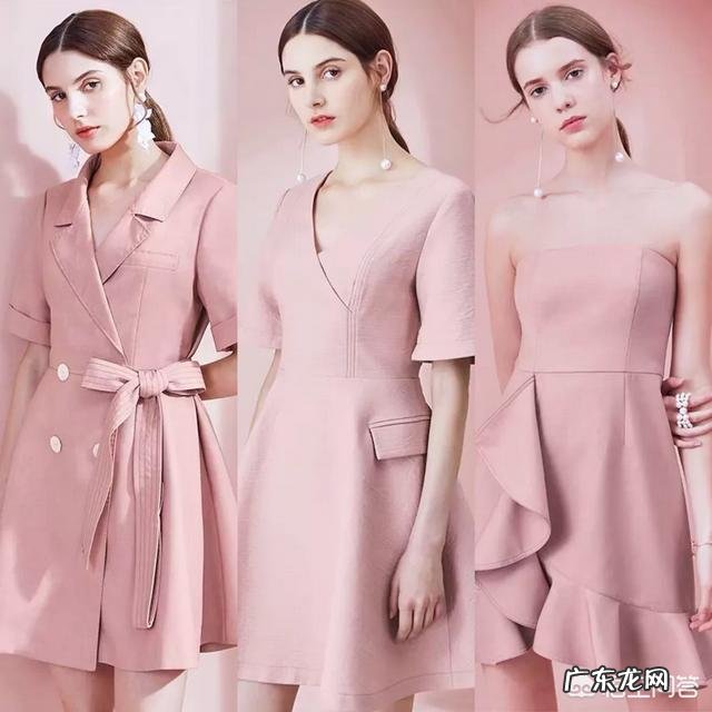 春夏有什么好看的粉色高腰连衣裙推荐?