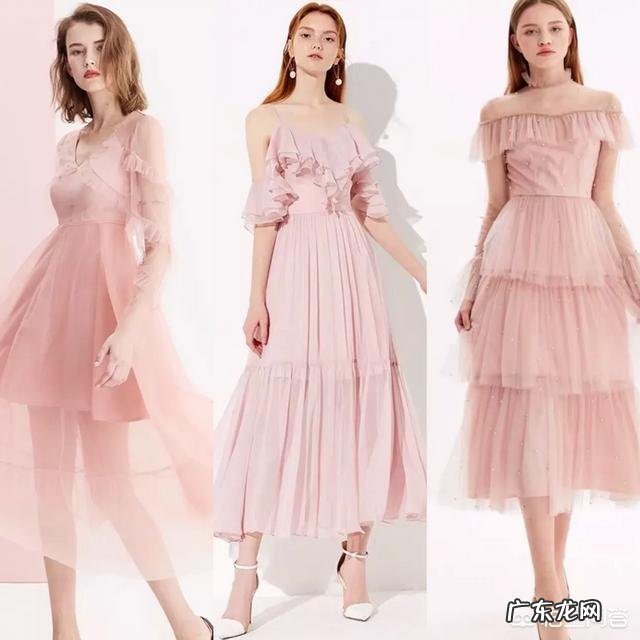 春夏有什么好看的粉色高腰连衣裙推荐?