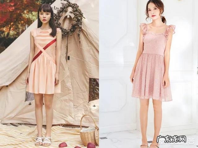 春夏有什么好看的粉色高腰连衣裙推荐?