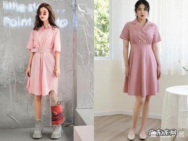 春夏有什么好看的粉色高腰连衣裙推荐?