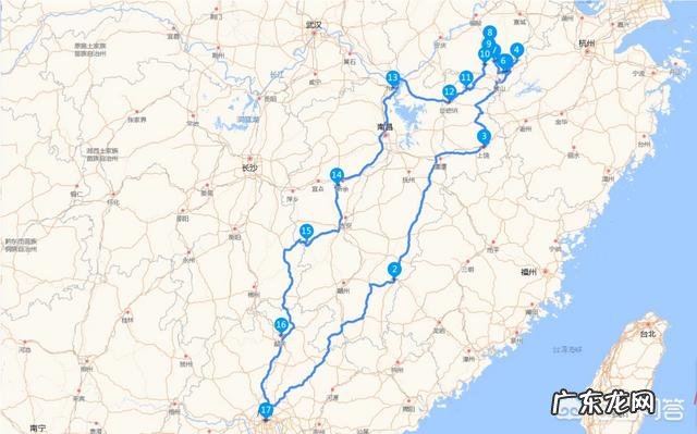 广东周边的省市有什么好线路和地点推荐?自驾游十五天?