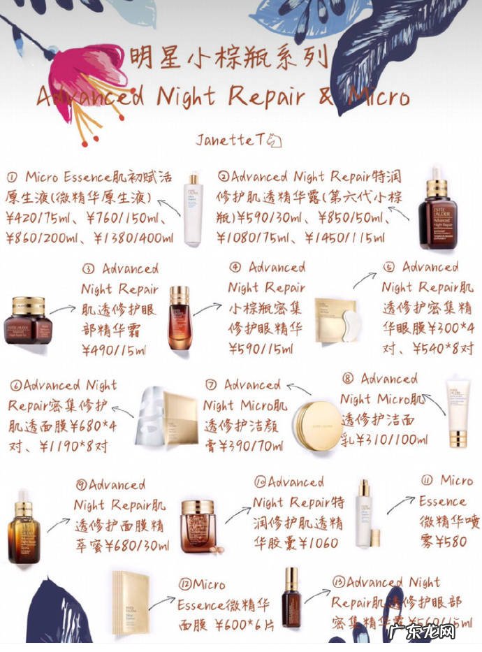 雅诗兰黛官网价格表 雅诗兰黛 价格表