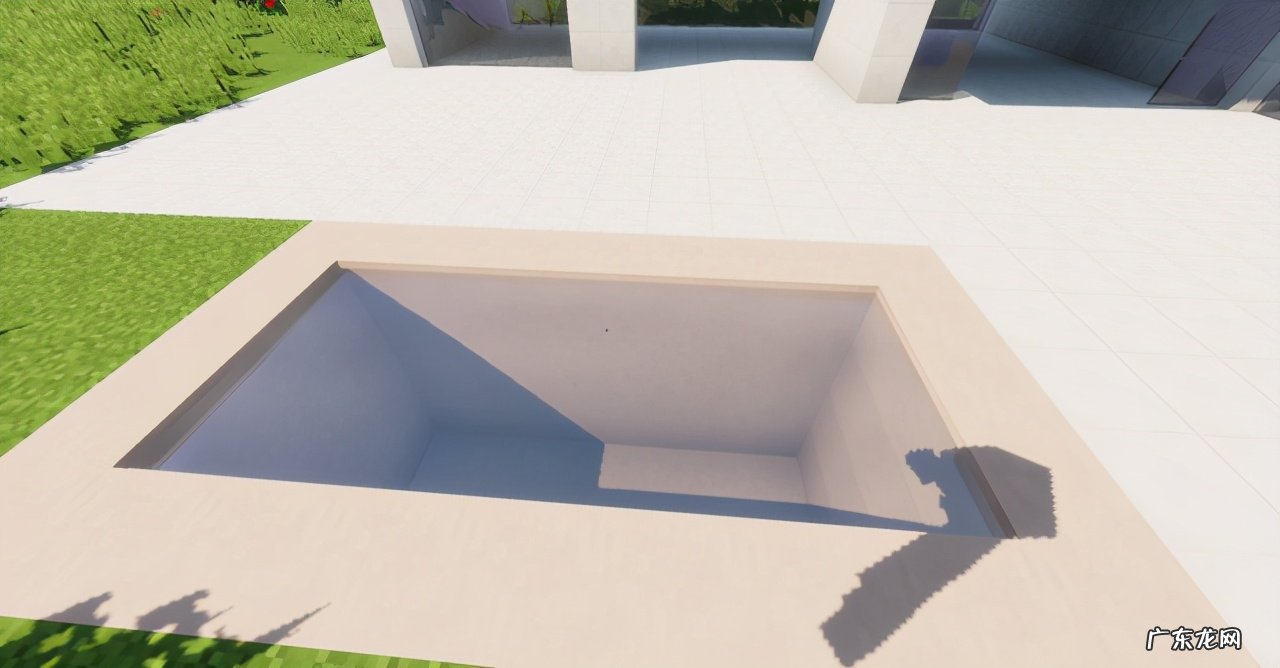 我的世界100×100别墅教程 我的世界别墅教程 现代