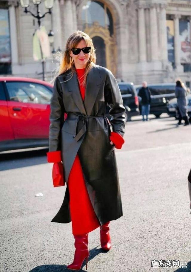 针织长裙搭配什么外套好看?