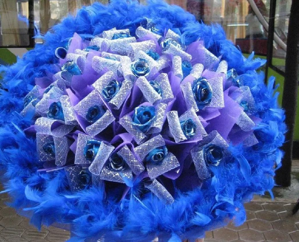 一支蓝色妖姬代表什么？