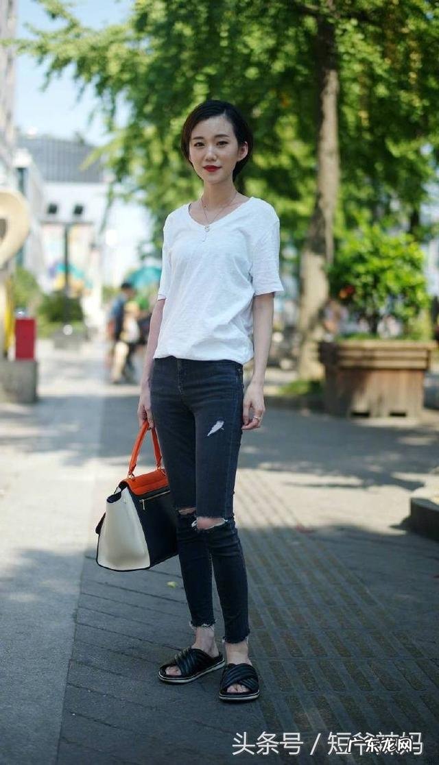 短发搭配什么类型的衣服最减龄?