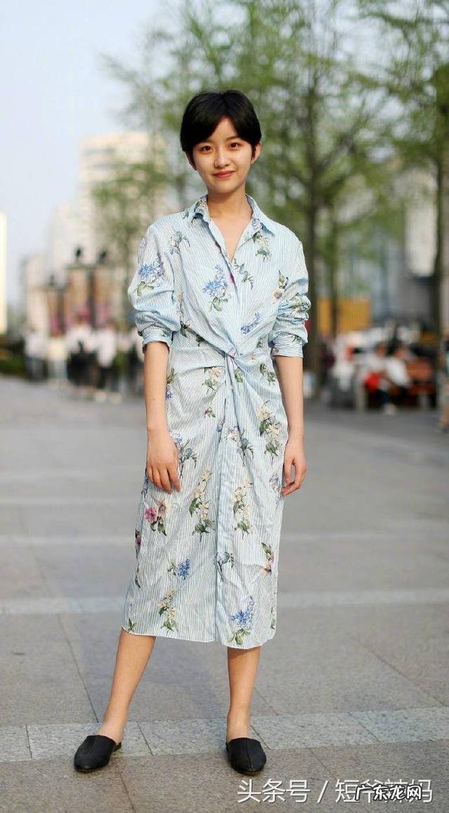 短发搭配什么类型的衣服最减龄?