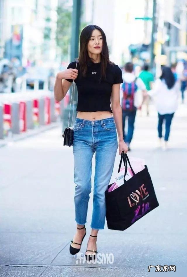 微胖女生穿哪种款式的牛仔裤最显瘦?