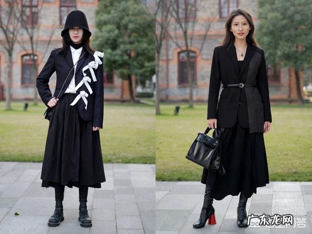 黑色半身裙如何搭配才能不显老气和土气?
