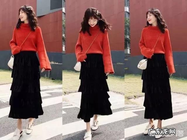 黑色半身裙如何搭配才能不显老气和土气?