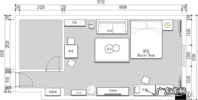 关于小户型单身公寓，怎样设计可以很简约很舒适？求好的案例推荐？