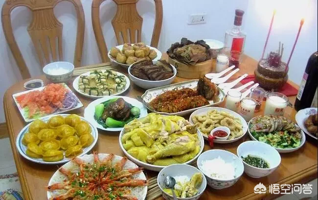 你们家团圆饭由谁做?都有什么特色菜?当天吃这些特色菜有什么好的寓意?