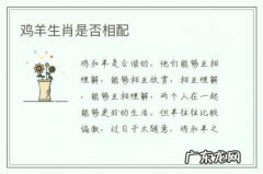 鸡羊生肖是否相配-生肖鸡跟羊相配吗?