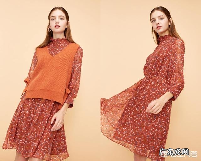 三十多岁女人穿什么颜色的印花连衣裙比较好看?