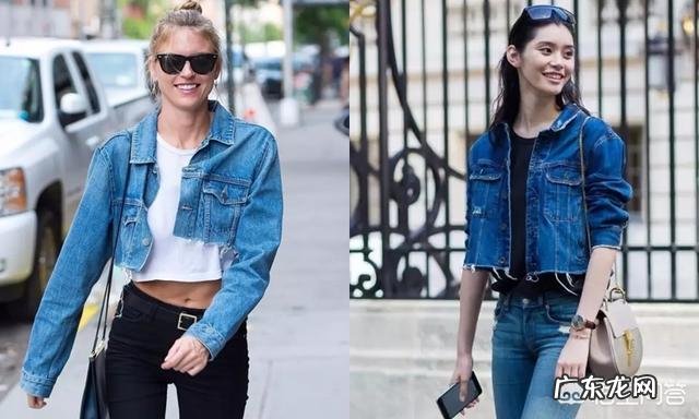 女士牛仔外套怎么搭配?