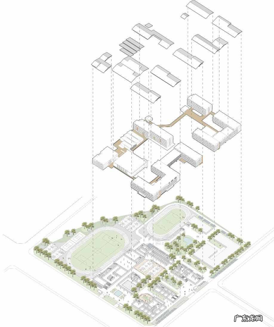 景观天际线分析图 建筑天际线分析