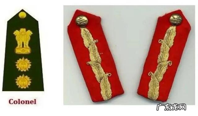 印度军衔等级划分表 印度军衔标志图片