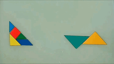 用七巧板拼各种各样的图案 七巧板图案大全的图片小鸟