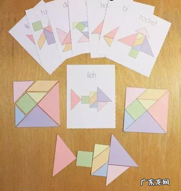 用七巧板拼各种各样的图案 七巧板图案大全的图片小鸟