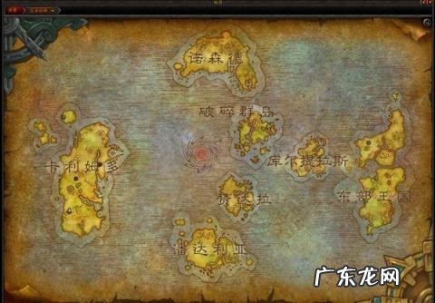 诺森德地图高清大图 诺森德地图高清地图英文版