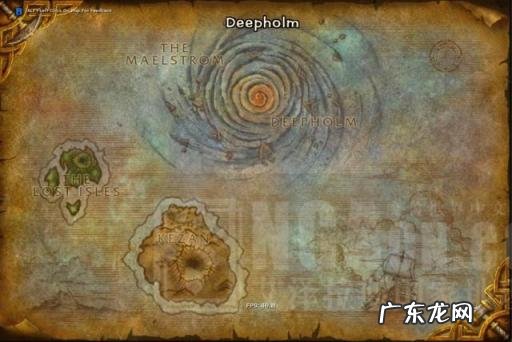 诺森德地图高清大图 诺森德地图高清地图英文版