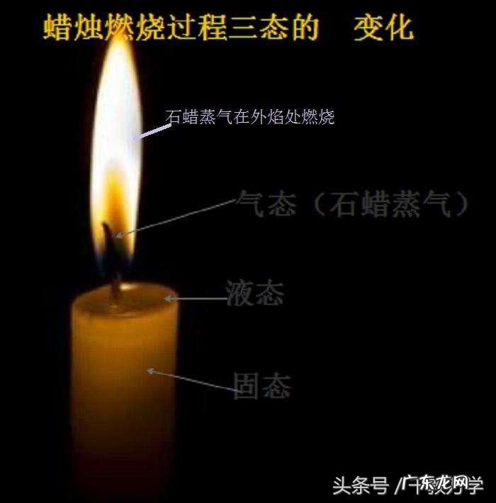 蜡烛燃烧的现象和文字表达式,蜡烛燃烧实验现象与产物的检验方法