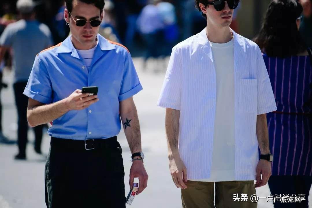 今年流行什么男士短袖?