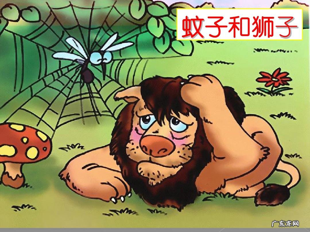 《狮子和蚊子》寓言故事中的收获是什么？