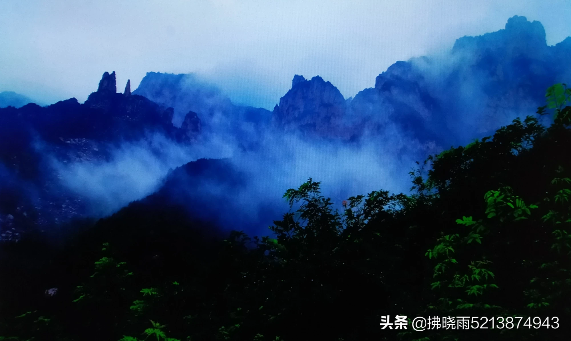 下雨后什么地方景色很迷人?